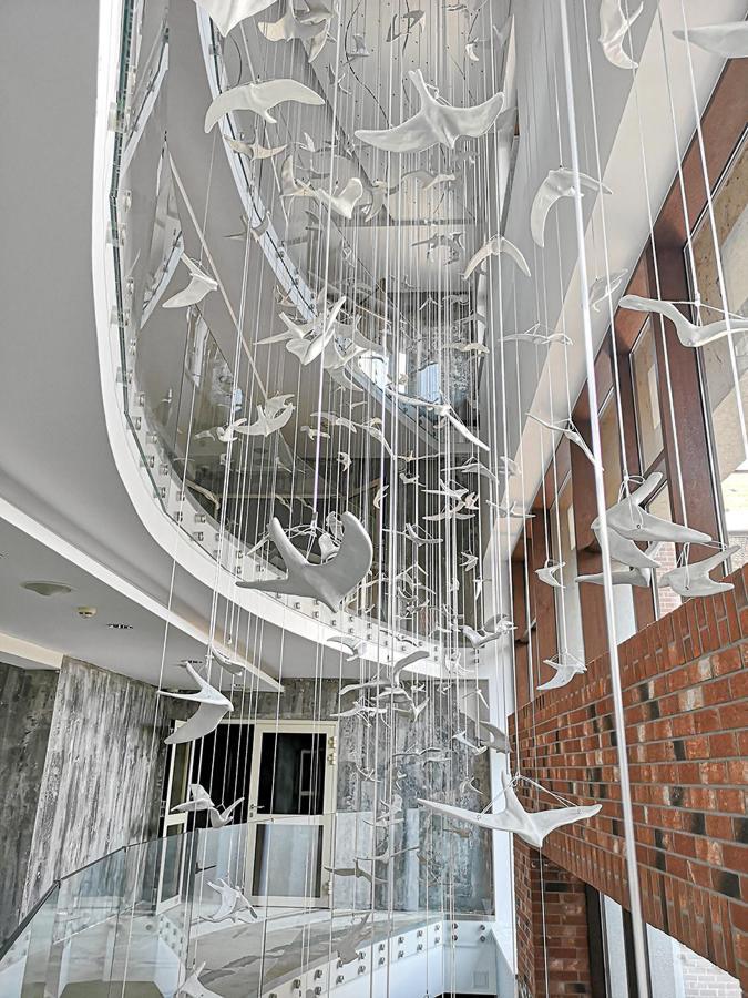 Willa Port Ostroda Exterior photo The staircase